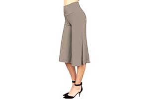 COME TOGETHER CALIFORNIA CTC Womens Knit Culottes Pant - Made in USA