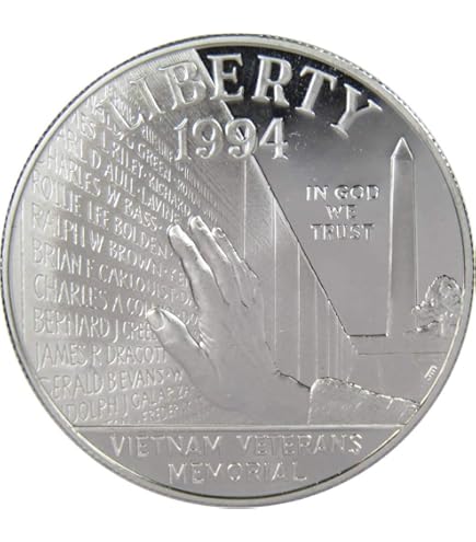 U.S. Constitution Commemorative 1987 S 90% Silver Dollar