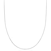 Ross-Simons 0.7mm 14kt White Gold Adjustable Box-Chain Necklace