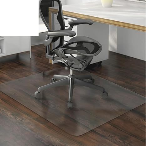 Jkopwlxghwtc Pvc Transparent Mat Computer Chair Mat Swivel Chair