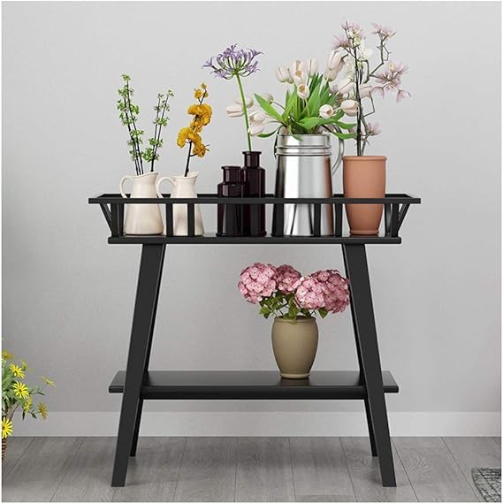 L.BAN Multifunktions-Blumenständer Innenboden Wohnzimmer Bücherregal