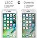 [3-Pack] iPhone 7 Plus Screen Protector,J2cc iPhone 7 Plus Tempered Glass Screen Protection [9H Hardness] [HD Clear] [Bubble Free][3D Touch Compatible] [Case Fit]