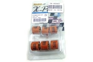 KIDS ATV PARTS INC KOSO Performance Variator Roller Weights 16 Gram 18 x 14 mm for GY6 110cc 125cc 150cc Scooter Moped ATV Go Kart QMJ/QMI157 QMJ/QMI152 Taotao Sunl Roketa JCL