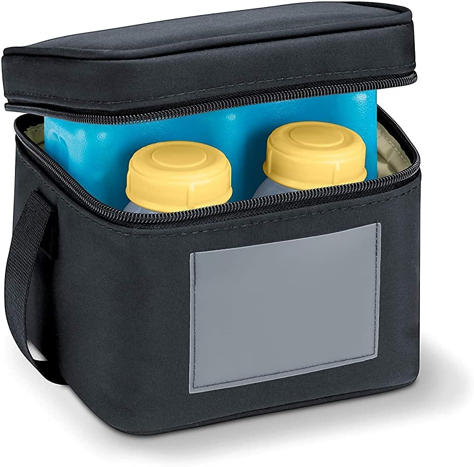 Medela Cooler Bag with 4 x 150 ml BPA-Free Bottles Set for Expressing & Storing