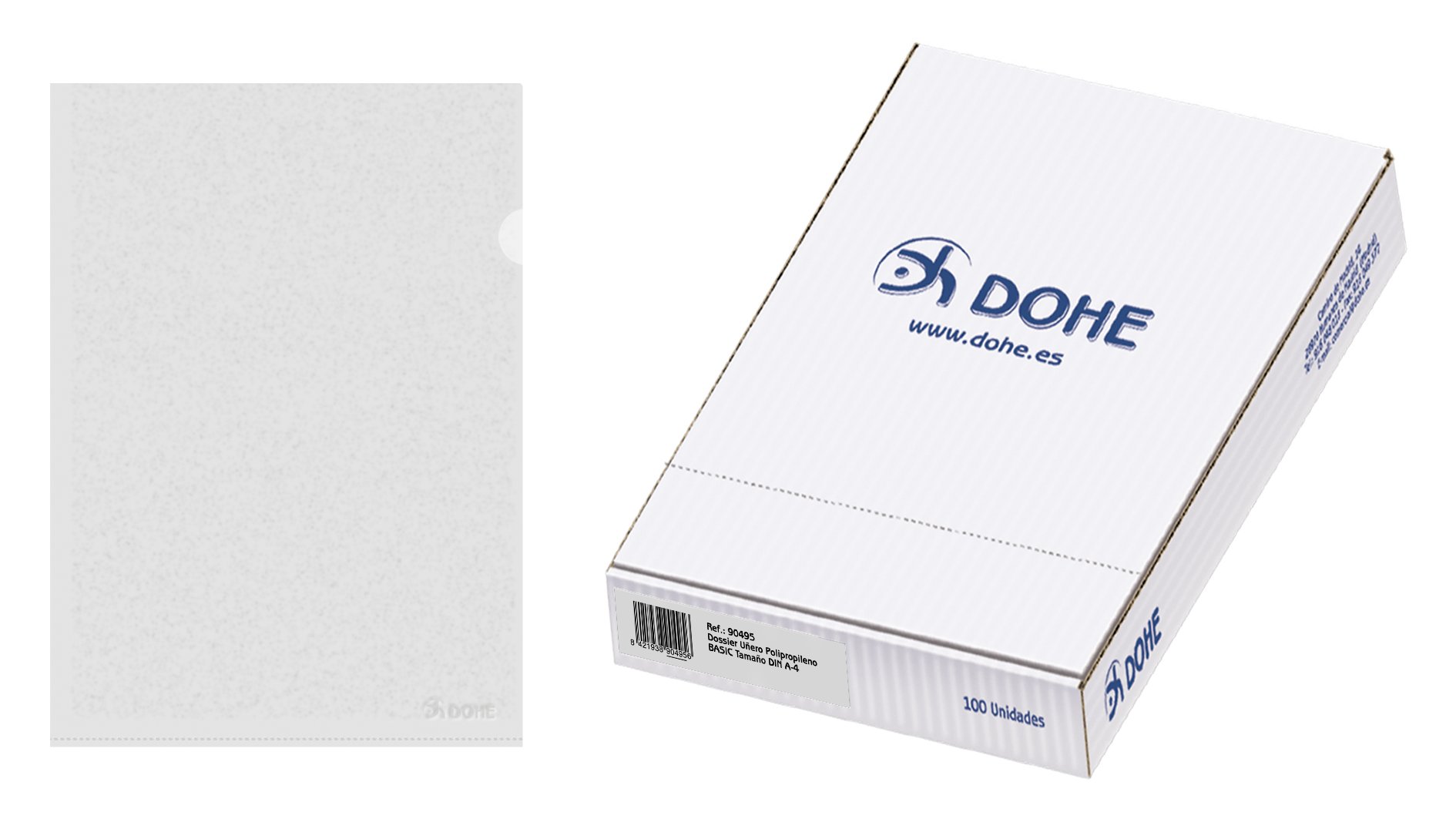 dohe Basic – Box File Tab A-4 (100 Pcs)