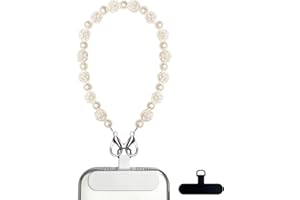 BFSD·DM Phone Charm, Cell Phone Wrist Strap for Women,2× Pads, Hands-Free Wrist Strap,Phone Chain,Compatible with Most Smartphones
