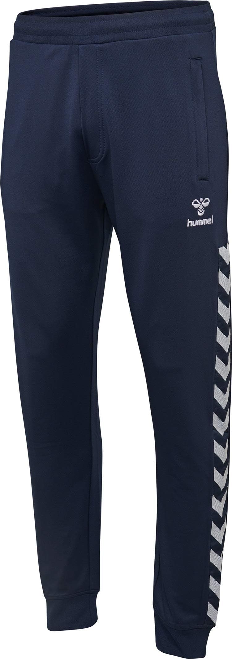 Hummel Mens Nathan Retro 70s Archive Track Pants Black Iris XL