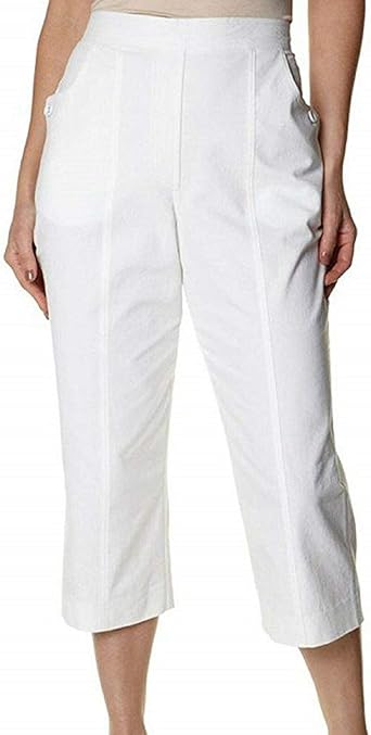 alfred dunner capris plus size