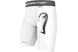 Shock Doctor Men's Double Compression Short with BioFlex Cup