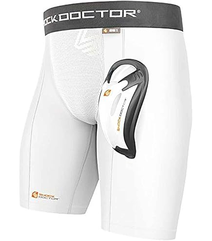 Amazon.com: Shock Doctor Ultra Pro Compression Shorts Supporter