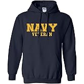 zerogravitee NAVY Veteran GOLD logo Hooded Sweatshirt