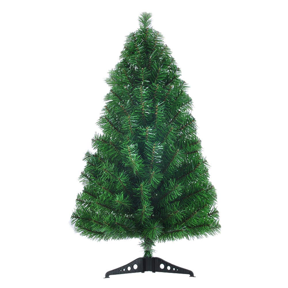 KiKom Christmas Tree 3FT Christmas Tinsel Trees Collapsible Reusable Christmas Small Trees With Plastic Stand For Home Apartment, Shop Window, Christmas Decoration