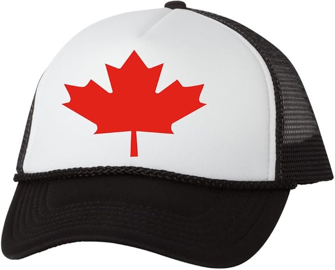 black trucker hat canada