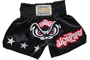 FLUORY Muay Thai Fight Shorts,MMA Shorts Clothing Training Cage Fighting Grappling Martial Arts Kickboxing Shorts Clothing