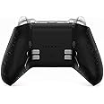 eXtremeRate Replacement Bottom Shell Case for Xbox Elite Series 2 Controller, Textured Black Non-Slip Back Housing Shell, 3D Splashing Cover for Xbox Elite Series 2 Core Wireless Controller Model 1797
