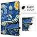 MoKo Case Fit iPad 9.7 5th/6th Generation - Slim-Fit Multi-Angle Folio Cover Case with Auto Wake/Sleep Compatible with Apple iPad 9.7 Inch 2018/2017, Starry Night