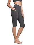 ODODOS Buttery Soft Lounge Yoga Capris with Pockets