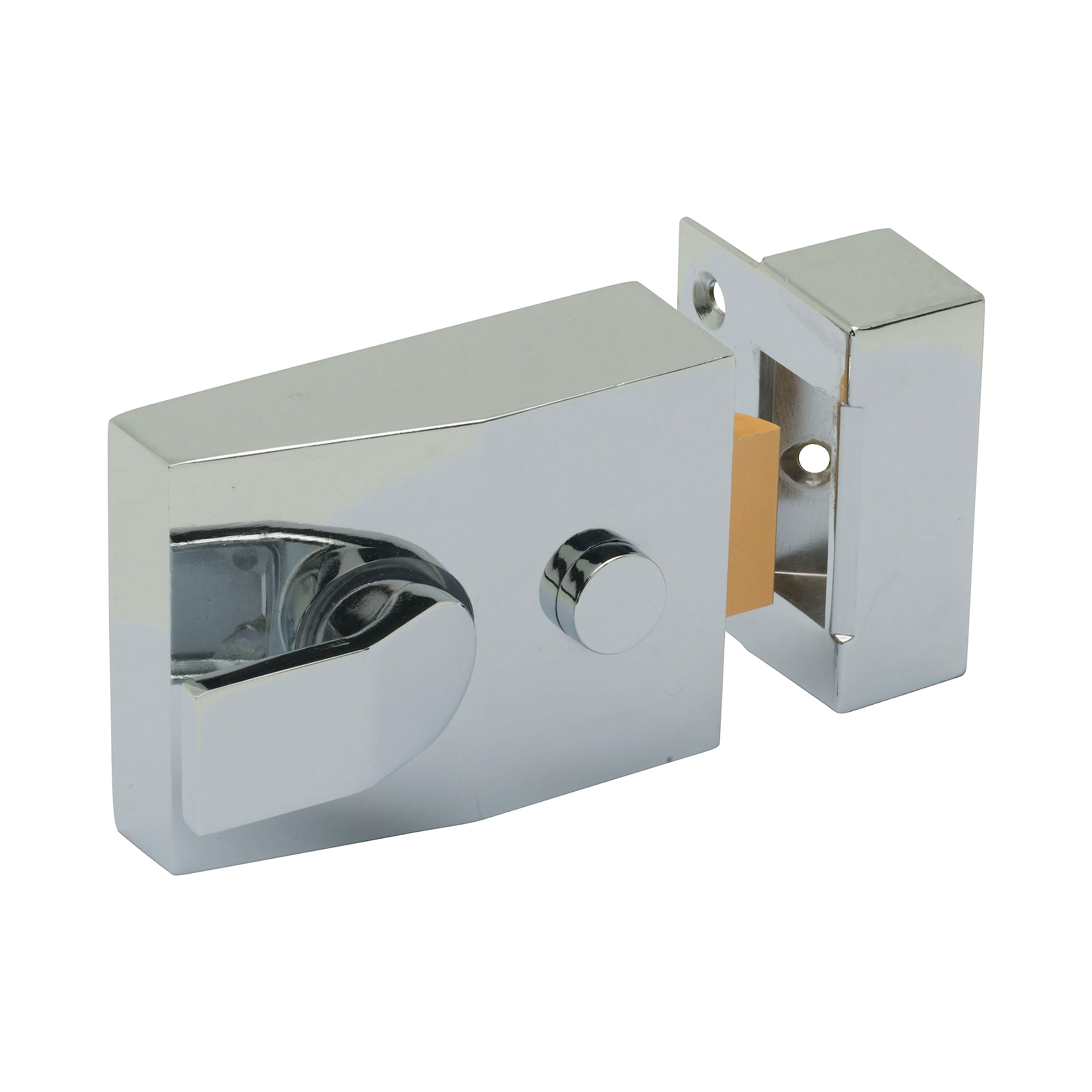 Sterling NLC101 Dead Lock Standard Night Latch Plate, Chrome