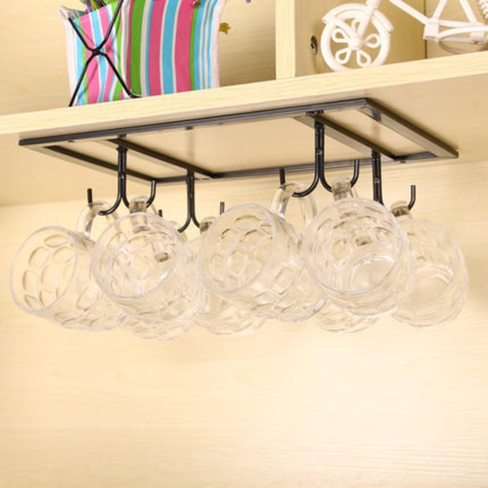 Amazon.com - TY&WJ Mug holder Under cabinet, Wall mounted Coffee cup ...
