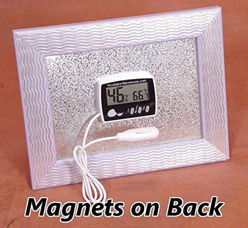IncuTherm Plus Digital Thermometer Hygrometer w Min/Max Memory & Remote Probe - Thumbnail 5