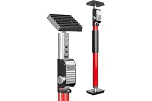 3-H Cabinet Jacks for Installing Cabinets 1 Pack, Thickened All-Steel Adjustable Support Pole 15.75"-24.4", Heavy-Duty Third 