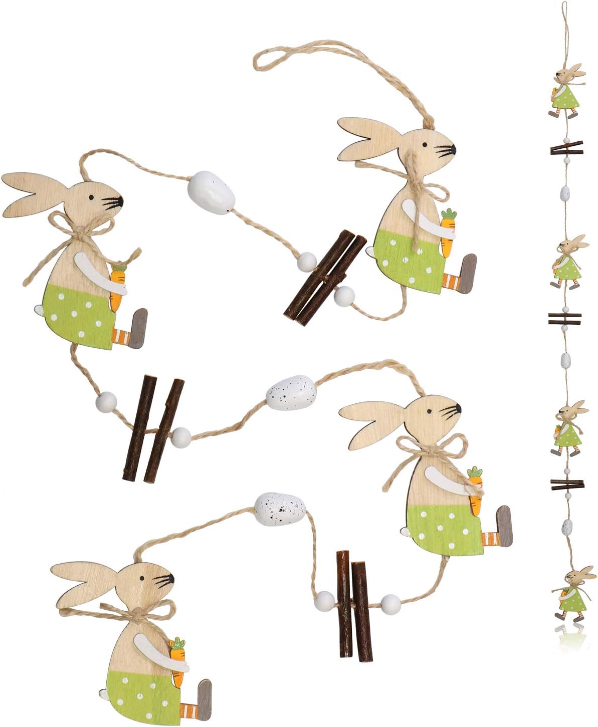 ghirlanda di porta per pasqua