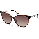 GUESS womens Metal Logo Square Sunglasses Square Sunglasses