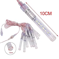 XUNATA LED Meteor Shower Lights, AC 110V Falling