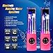 SoundSOUL Water Fountain Speakers Bluetooth Dancing Water Speakers (Dual 3W Speakers, 4 Colored LED Lights, Bluetooth 4.0, Music Control Button) - Pink