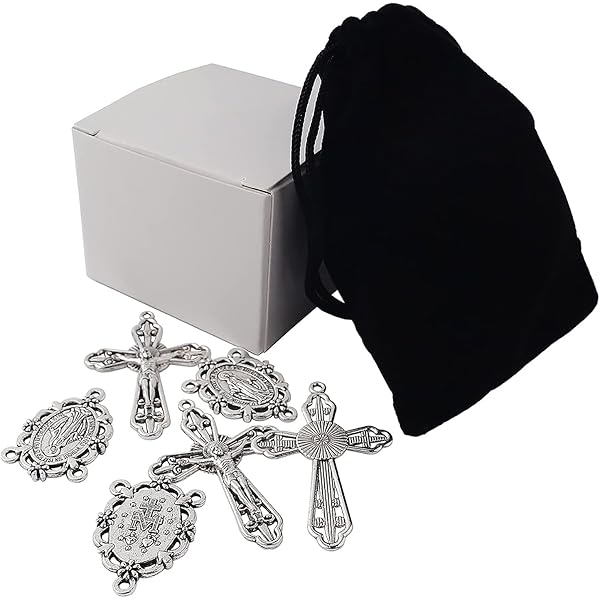 Amazon.com: Classic Rosary Centerpiece Center for Rosary 1