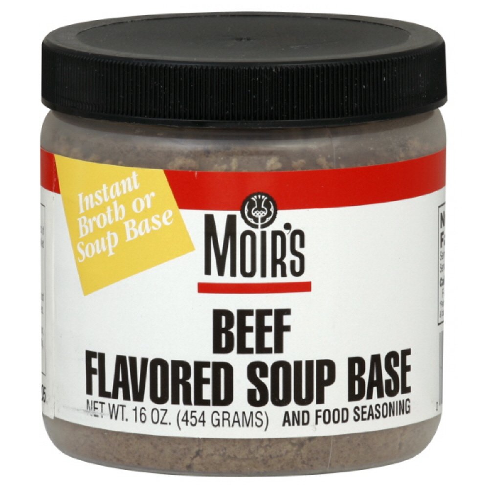 Moir's Beef Flavored Soup Base, 16Ounce (Pack of 6