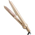 Hair Curling Iron and Straightener 2 in 1 Professional Hair Curler Tourmaline Ceramic Twisted Flat Iron Dual Voltage for Trav
