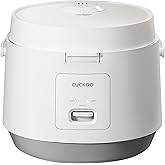 CUCKOO Rice Cooker and Warmer, 20-Cup Cooked, White, CR-1095 | Large 10-Cup Uncooked Capacity, Nonstick Inner Pot, 2 Menus, Steam Tray Included, One-Touch Operation, Automatic Keep Warm