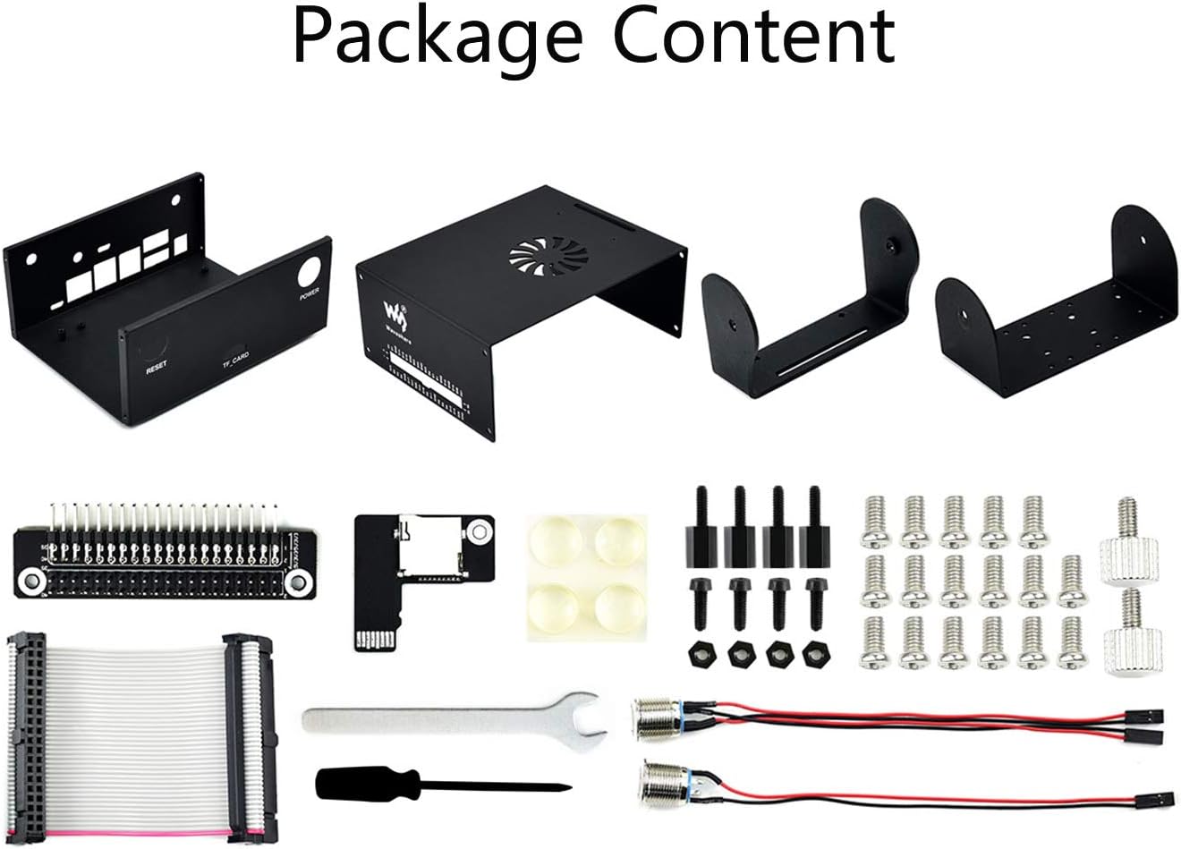 Waveshare Metal Case Type C for Jetson Nano Developer Kit and B01 Version, with Camera Holder, Cooling Fan - Image 3