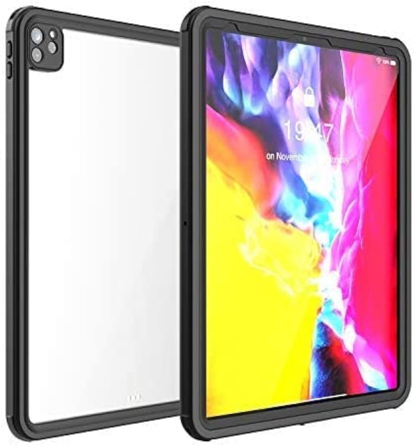 AICase for New iPad Pro 12.9 2020 Waterproof Case,with Built-in Screen Protector Dustproof Submersible Full-Body Cover for 2020 iPad Pro 12.9 Inch 4th Generation — image 1