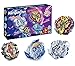Bey Battle Burst Evolution Star Storm Battle Set -- Complete Set with Burst Beystadium, Battling Tops, & Launchers -- Age 8+