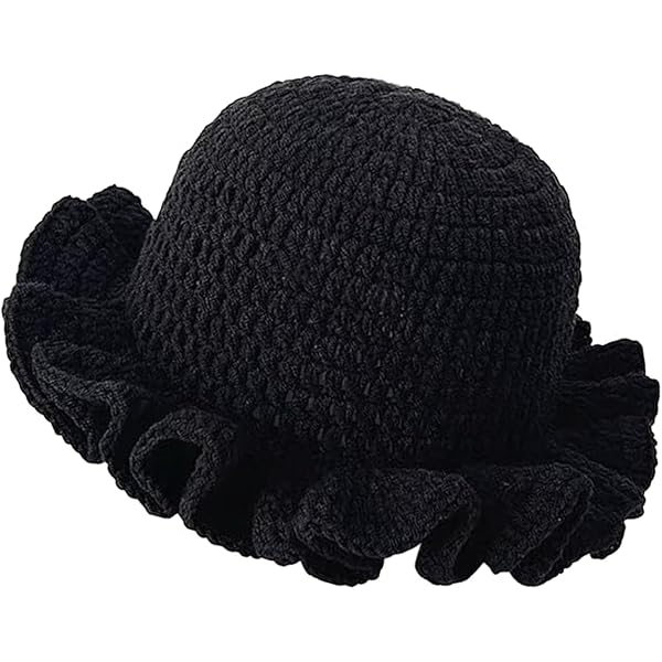 WZXHYS Crochet Bucket Hat Women Trendy Knit Floppy Cap Cute  display picture 2