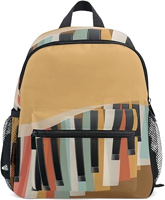Amazon Co Jp Natax リュック レディース 小型 ミニリュック おしゃれピアノの鍵 リュックサック ディパック 人気 かわいい ショルダー バックパックキャンバスバッグ 多機能 通学 出張 旅行 撥水 人気 シューズ バッグ