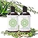 Laritelle Organic Travel Size Shampoo 2 oz + Travel Size Conditioner 2 oz | Organic Quinoa + Keratin + Follicle Stimulating Rosemary, Ginger & Grapefruit | NO GMO. Vegan