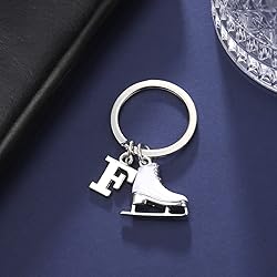LIKGREAT Ice Skate Keychain Figure Skating
