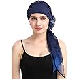 Chemo Headwear Turbans for Women Long Hair Head Scarf Headwraps Cancer Hats