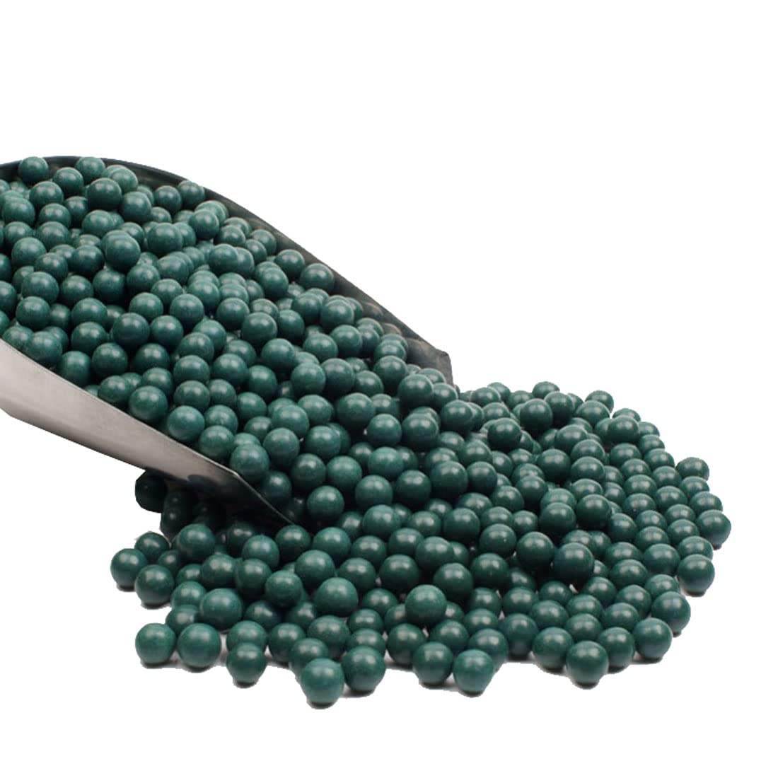 KuTi Kai 9mm Colorful Mud Slingshot Balls Hard Clay Ball Catapult Sling Shot Ball for Shooting Target Practice (Dark Green, 300g/PACK)