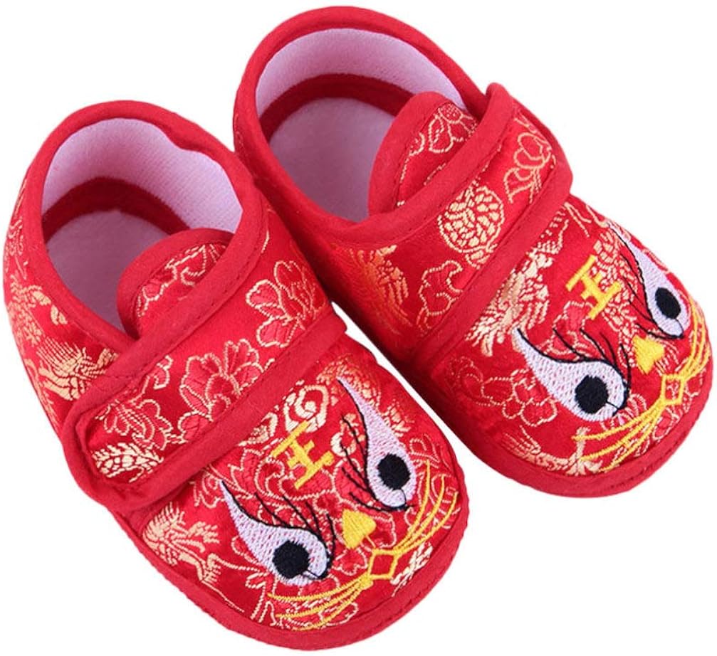 Holibanna 1 Pair Baby Shoes Chinese Style