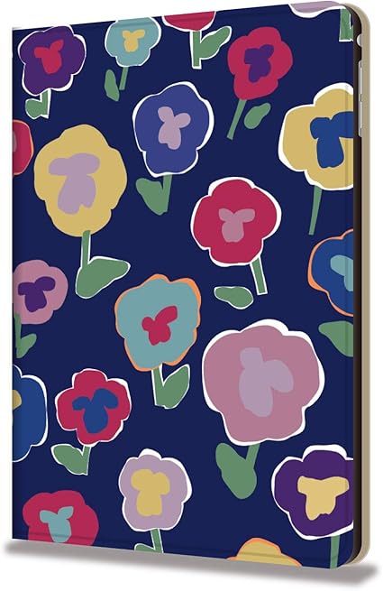 Amazon 10 5インチ Ipad Pro 17 ケース 北欧柄 花柄 おしゃれ 12 カラフル花柄 Puレザー 三つ折スタンド Plus S タブレットケース 通販