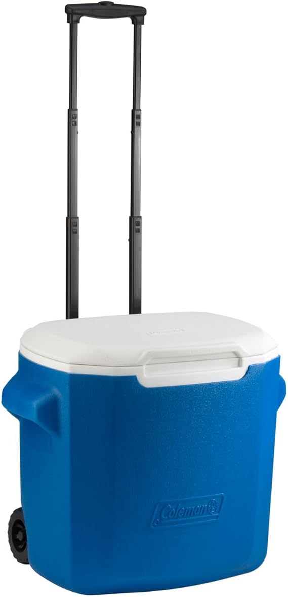 coleman wheeled cooler 57l