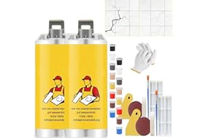 2Pcs Quick-Drying Tile Repair Glue,Multifunctional Tile Stone Crack Repair Kit,for Marble Granite Crack Chip Hole Tile and Ce