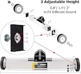 ROVSUN TUFFIOM 24-Inch Rolling Magnetic Pick Up Sweeper 50-LB Capacity view 6