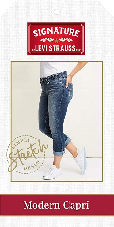 levi strauss modern capri