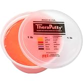 CanDo Theraputty Plus Hand Exercise Putty for Rehabilitation, Exercises, Hand Thearpy, Occupational Therapy, Hand Strengthening, Improve Motor Skills, Stress Relief 1-Pound Soft