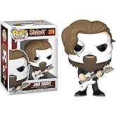 Funko Slipknot Wave 2 + Pop Protector: Pop! Rocks Vinyl Figure (Gift Set Bundled with ToyBop Brand Box Protector Collector Case) (Jim Root with Mask and Guitar #378/67438)